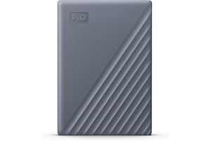 WD 5To My Passport Disque Dur Externe Portable, Fonctionne avec appareils USB-C et USB-A, Sauvegarde et protection par mot de passe, USB 3.2 Gen 1,