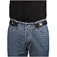 XZQTIVE No Buckle Invisible Elastic Stretch Belt for Men/Women Fits waist 24-50in Father Day Gift