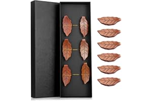 Hopewey 6 unidades de palillos de madera con caja de regalo, estantes para palillos de madera, soporte para palillos de chopsticks negro, soporte para palillos, soporte para palillos, soporte para