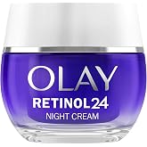Olay Retinol 24 Anti-Wrinkle Night Face Cream, 50 ml | With Retinoid Complex, Helps Smooth, Renew and Hydrate the Skin Overni