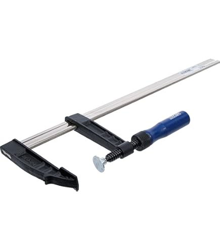 VaGo-Tools Schraubzwinge 8x Schraubzwingen Klemmzwinge 200x50mm Tiefspann Schraubzwinge Zwinge S032a0jh