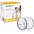 Medela Breast Shells - BPA-free, made from soft silicone, with breathable ventilation holes, includes 2 shells