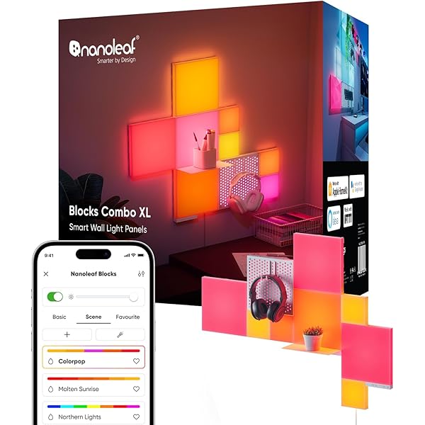Nanoleaf Aurora - Smart Modular LED Light Kit : Amazon.in
