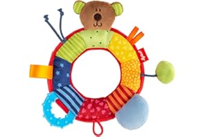 SIGIKID 40490 Aktiv-Ring Baby Activity PlayQ Mädchen und Jungen Babyspielzeug empfohlen ab 3 Monaten mehrfarbig