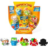 SUPERTHINGS KAZOOM Power Warriors - Pack of 5 - Contains 5 Superthings (Includes 1 Surprise Figure and 1 Silver Captain) Pack
