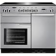 Rangemaster Professional Plus 100cm Electric Range Cooker with Induction Hob - Stainless Steel