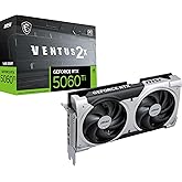 MSI VGA GEFORCE RTX 5060 TI 16G VENTUS 2X OC PLUS RTX5060TI 16GB GDDR7 128B DX12 PCIE 5.0 X16 (3XDP 1XHDMI)