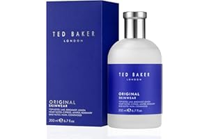 Ted Baker Skinwear Eau de Toilette for Men, Woody Masculine Fragrance with Lime, Bergamot, Lemon, Sandalwood, Amber and Cedar Notes, 200ml