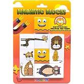 Manyetik Blok İki Par&ccedil;alı Baby Puzzle - 8 Sevimli Hayvan Fig&uuml;r&uuml;