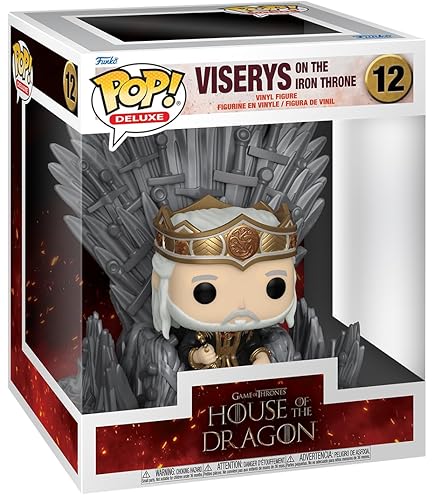 Funko Pop! Deluxe: Game of Thrones - Jon Snow Sitting On Iron