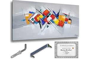 Monica Mirafiori I 140x70 cm I Tableau Peint à la Main I Modèles Tableau I Peintre Moderne I Tableaux Peintures I Toile sur Cadre en Bois