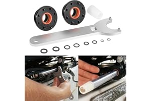 SUNLUWAY HS5157 Front Mount Hydraulic Steering Cylinder Seal Kit with Pin Wrench Fits for SeaStar Teleflex HC5340, HC5342, HC5343, HC5344, HC5345, HC5346, HC6754, HC6755 Pivot/Front Mount Cylinders