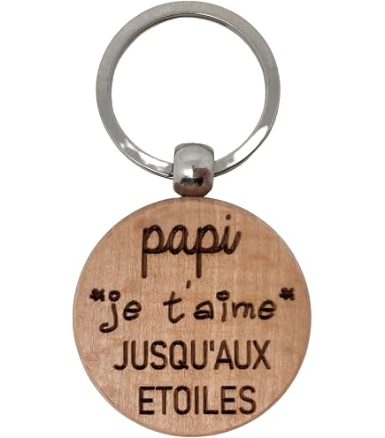 ERNESTINE Personalisierter TouchStift – Gravur 'Papi Je T'aime', Geschenk Für Papa