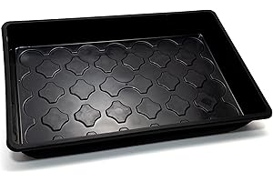 ‎NELSON GARDEN 1933 Pflanzschale schwarz - Anzuchtkasten für Pflanzen - 38x24cm