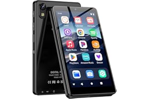 160GB Lettore MP3 con Bluetooth e WiFi, Fotocamera, Oilsky 4.02" HD Lettore MP4 con Spotify, Audibile, Lettori Musicale Android 13 con Touch Screen e Altoparlanti
