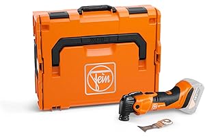 FEIN Multimaster a batteria AMM 500 Plus AS Utensile Multifunzione con lama bimetallica legno, plastica, metallo, Compatibile con batterie AMPShare/BOSCH 18 V, senza caricabatteria e batterie
