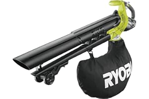 Ryobi Bezszczotkowa Dmuchawa Odkurzacz 18 V, OVB18, Model bez Akumulatora i Ładowarki