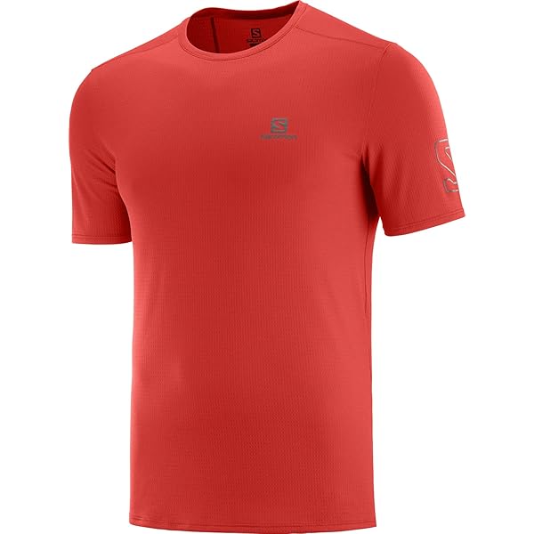 Camiseta Lana Merino Hombre Camisetas Salomon Negro Actiwear Para