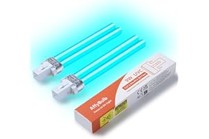 AffyBulb 2 * 9W G23 PLS Bombilla UV de reemplazo, para máquina de filtros UVC de Estanque o clarificadores