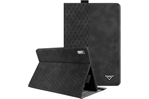 CXTCASE Etui do Lenovo Tab P11 (2. generacji) 11,5" TB350FU/TB350XU 2022, wielokątne Folio Flip PU skórzane etui ochronne do Lenovo Tab P11 Gen 2 11,5" 2022, czarne