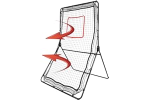 ‎REDCAMP REDCAMP Lacrosse Rebounder für den Hinterhof, Baseball-Rückennetz, für Volleyball, Rebounder, Pitch Back Baseball Rebounder passend für Volleyball, Softball und Tennistraining
