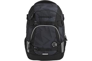 coocazoo Schulrucksack Mate, ergonomischer & anpassbarer Tornister, höhen- & größenverstellbar, mit Brustgurt & Hüftgurt, leicht & individuell, ab der 3. Klasse