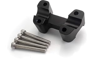 MTP-RACING Riser Rehausseur de guidon Ducati Monster 695 696 796 1100 Noir