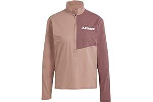 adidas Damen Terrex Multi Climacool Half Zip Long Sleeve T-Shirt