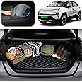 Vah@n Expo 7D Luxury Car Trunk Mat/Dicky/Boot Mat Suitable for Punch EV|Full Dicky Coverage|Anti Skid|Anti-Slip|Car Accessories Interior Care (Punch EV, Black)