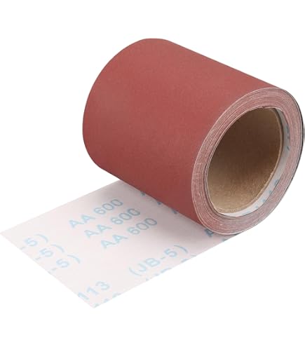 Nastro Abrasivo Al Corindone KWB | Grana K-240 | 93mm X 5m | Per Legno E Metallo | Levigatura Manuale - Foto 3