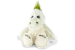 Warmies Plush Marshmallow Dinosaur Microwavable Weighted Teddy with French Lavender Scent, Hot or Cold for Cool Relaxation and Warm Relief