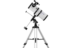 Zoomion Telescopio Gravity 150/1400 EQ Telescopio con riflettore telescopio astronomico con treppiede, Supporto e oculari per Adulti e Principianti