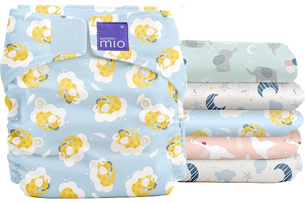 Bambino Mio, Miosolo classique couche tout-en-un, pack de couches lavables, taille unique, Au Pays Des Rêves