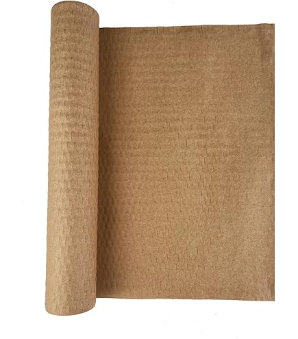Lot De 50 Feuilles De Papier Bulle Kraft Biodégradable (0 5m X 1m