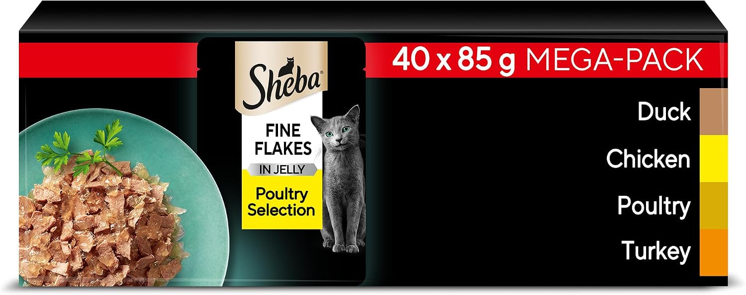 Prise en Main & Utilisation au Quotidien : Sheba Fine Flakes in Jelly Poultry Collection