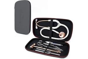 MDF Instruments Étui de transport stéthoscope dur - Moyen (MDFSCM12)