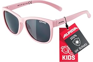 ALPINA LUZY - Verspiegelte und Bruchsichere Sonnenbrille für Kinder, ideal für Alltag und Outdoor, mit UV-A-, B- & -C-Schutz