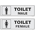 Aditya Sign® Toilet Sign Board for Office, Home, Industry, Public Places, Railway Station, Hospital GNS-12553