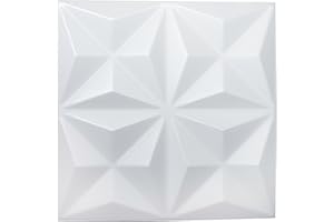 Nord Plus - Paneles de pared de poliestireno 3D, paneles de techo, decoración de revestimiento, paneles de diamante, cemento de 3 mm de grosor - (24 unidades/6 m²)