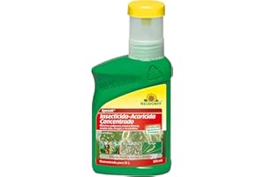 Neudorff Spruzit Insecticida-Acaricida Concentrado – Elimina plagas como pulgones, mosca blanca, araña roja, cochinillas y cicadélidos. Para 25 L, 250 ml