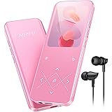AGPTEK MP3 32Go Bluetooth 5.3, 2,4" Écran Coloré Lecteur Musique Portable avec Haut-Parleur Son HiFi avec Radio FM, Enregistr