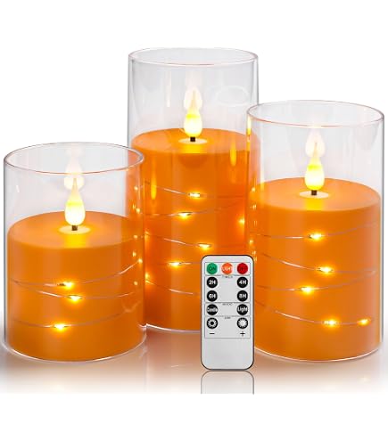4 Luci a LED a Forma Di Zucca Di Halloween, Con Timer a Distanza