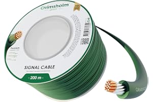 Grimsholm Green® – signalkabel premium (kopparkärna), 200 m