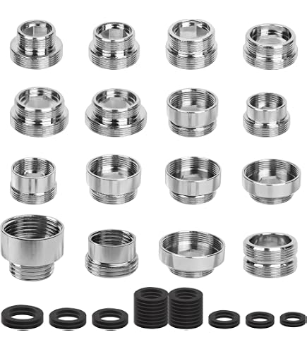 Adaptateur Filetage Laiton 1/2" Femelle Vers 3/4" Mâle - 2 Pièces - Pour Lave-vaisselle, Machine à Laver, Robinet Jardin - Résistant à La Corrosion - 2