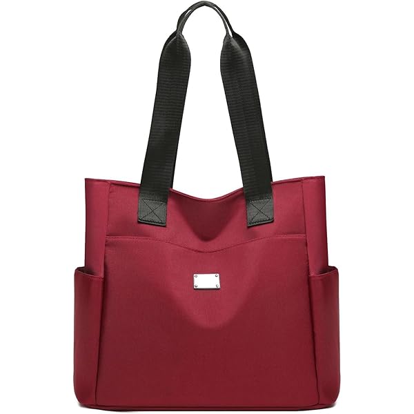 Aucuu Tote Bag voor dames, 35,6 cm (14 inch), schoudertas, licht, voor business, school, reizen, #1 Zwart-A, 40x15x32cm Aucuu Tote Bag voor dames, 35,6 cm (14 inch), schoudertas, licht, voor business, school, reizen, #1 Zwart-A, 40x15x32cm