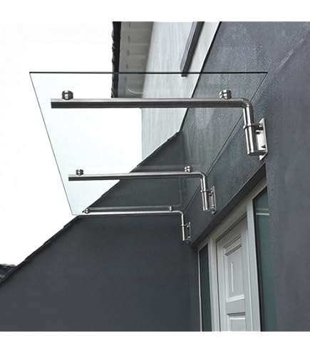 Voordeur Luifel Transparante Buitenraam Luifel Dak Regenluifel,Polycarbonaat Afdak,Multifunctioneel Luifel Gebogen,Uv-Bestendige Onzichtbare Luifel,Pc- Zonnescherm,3.5mm-Moderne,50x360cm/20''x142 Voordeur Luifel Transparante Buitenraam Luifel Dak Regenluifel,Polycarbonaat Afdak,Multifunctioneel Luifel Gebogen,Uv-Bestendige Onzichtbare Luifel,Pc- Zonnescherm,3.5mm-Moderne,50x360cm/20''x142