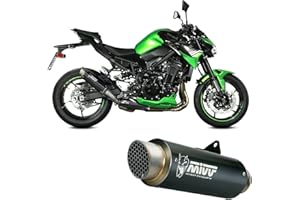 MIVV scarico gp-pro inox nero compatibile con kawasaki z900 z-900 2020