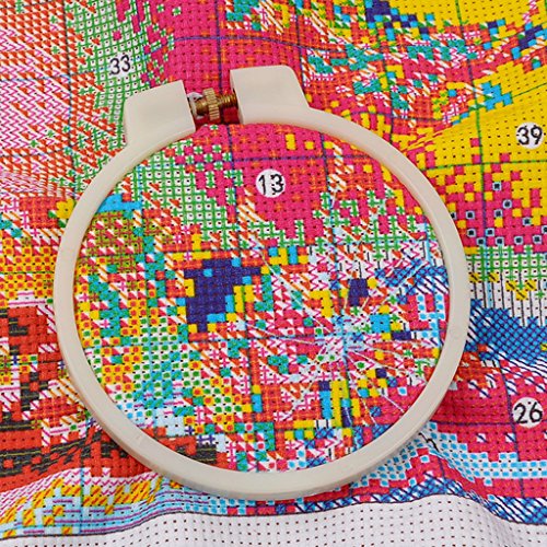 Stickrahmen kreuzstich Nähen kreuzstich Hoop Ring Stickzubehör 15/9/28cm – 9cm / 3.54inch - 6