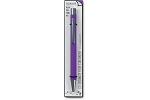 IF Bookaroo Pen, soft touch, colour coated pen with black ink - PURPLE