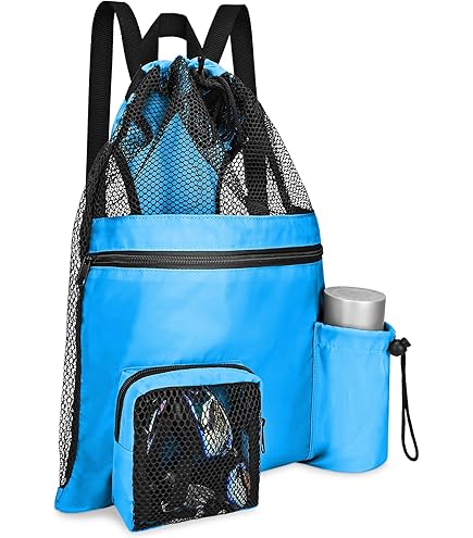 Amazon Bolsa Malla Natacion Bolsa Red Playa Bolsa De Malla